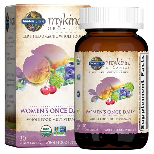 Garden of Life Mykind Organics Womens Once Daily, 30 Vegan Tablets